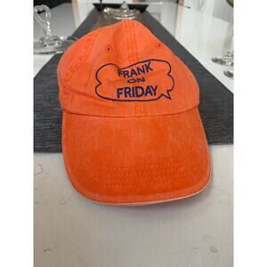 Frank on Friday WNCW Orange Ball Cap